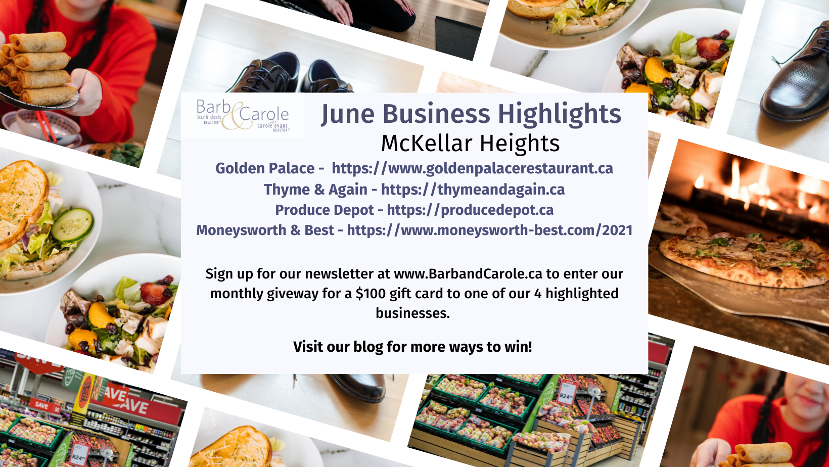 June Business Highlights - June Giveaway: Highlighting Local Businesses Near You